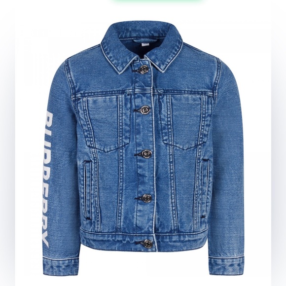 Burberry kids jean jacket 14Y denim - Picture 2 of 5